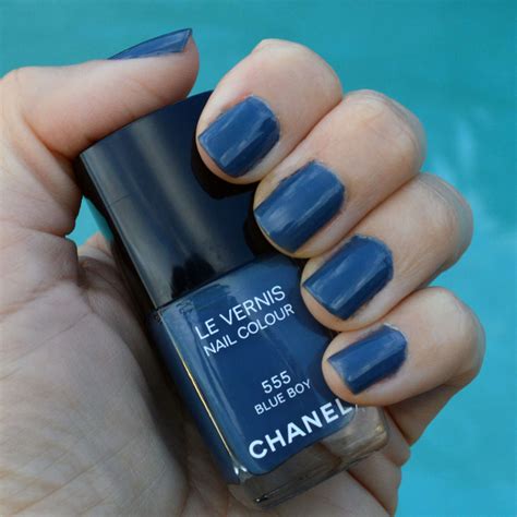 chanel blue nail polish|Chanel nail polish cost.